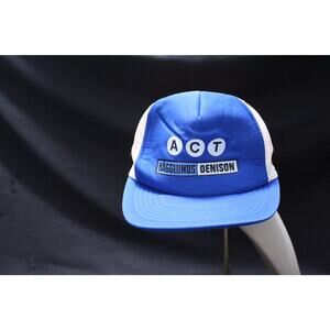 Vintage Snap Back Trucker Hat Cap ACT Hagglunds Denison